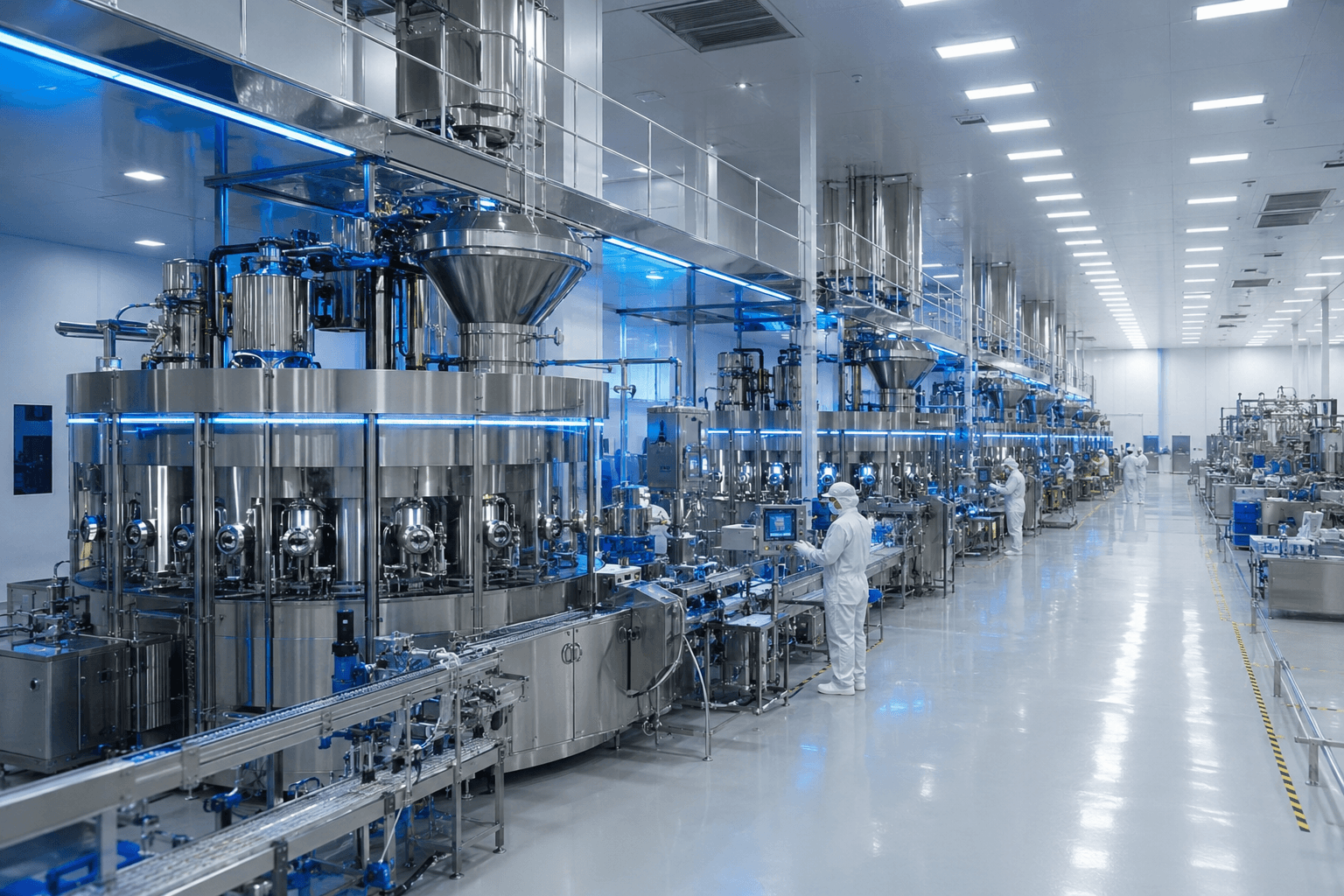 WHO-GMP certified pharmaceutical manufacturing plant