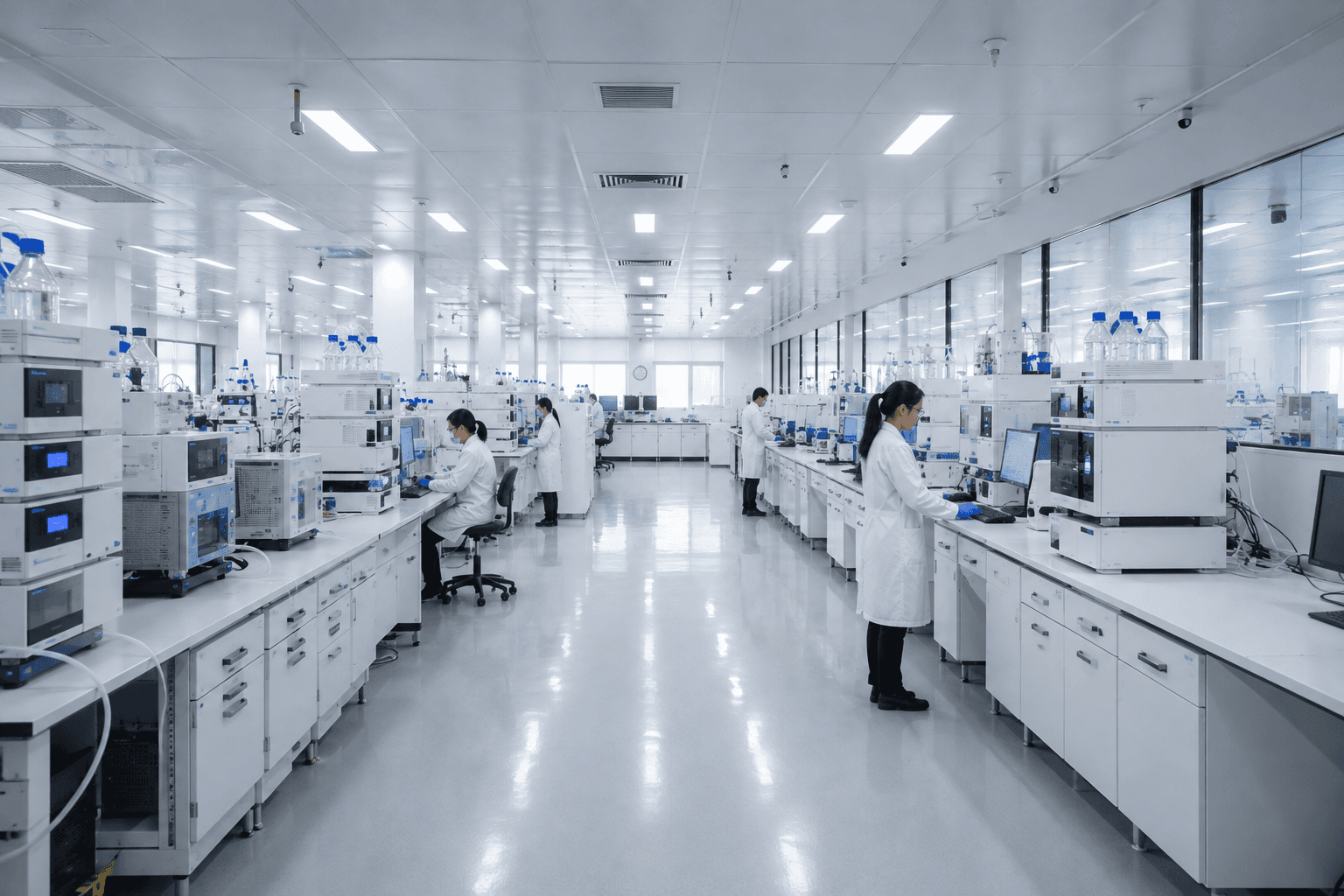 State-of-the-art analytical QC laboratory